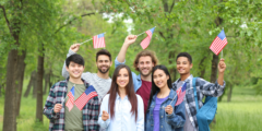 الدراسة في أميركا والتبادل الطلابي
